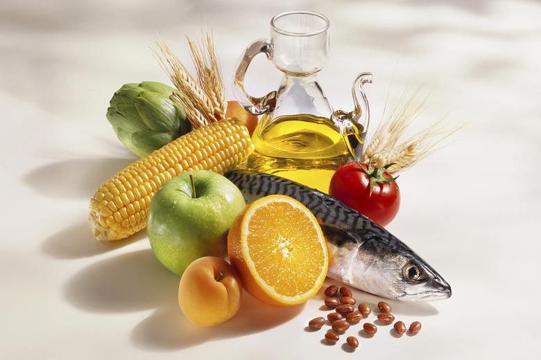 The Mediterranean diet includes more fruit and vegetables, whole grains, seafood and quality oils.