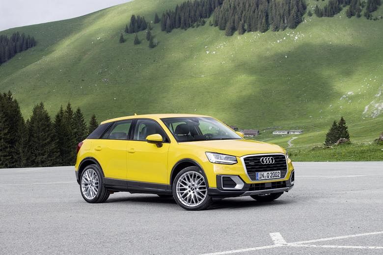 The Audi Q2 is nimble and comfortable.