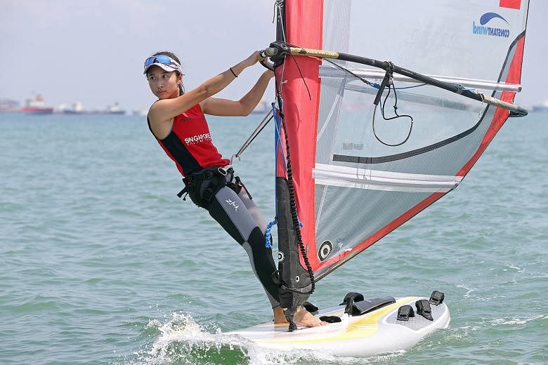 Windsurfer Audrey Yong, 21, who says hers is an "unpredictable sport", is not intimidated by the opposition at the Rio Olympics.