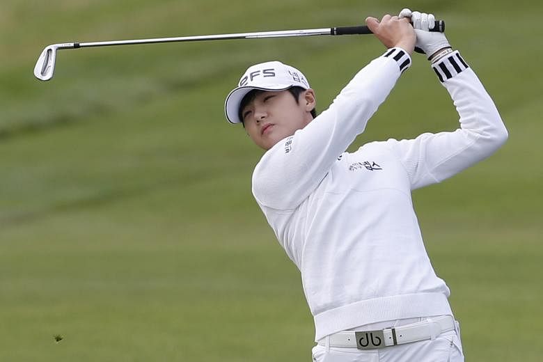Park Sung Hyun is in her first LPGA season, and has won three times on the Korean Tour.