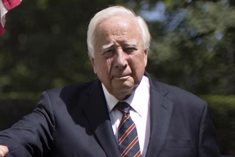 David McCullough (left) is one of the most influential United States historians of his era.