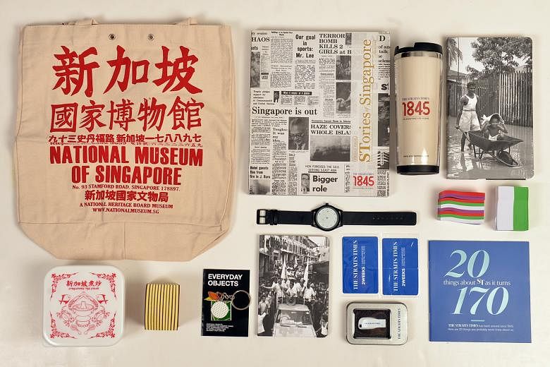 Stand a chance to win a goodie bag with collectibles from the National Heritage Board as well as a pair of two-week subscription passes to The Straits Times' digital products when you nominate one of the five items to represent Singapore at 51 on the