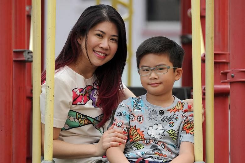 Madam Joyce Lim, 46, whose son Ang Kai Yuan, seven, is in Primary 1 this year, says the new bands may be unfair to those who struggle with their academic work, and may end up demoralising pupils and their parents.