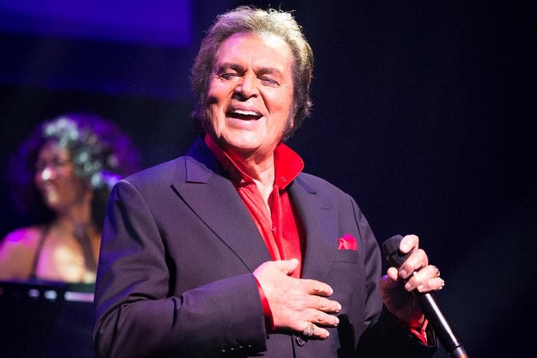 Engelbert Humperdinck belted out classic hits that were well received by the audience.