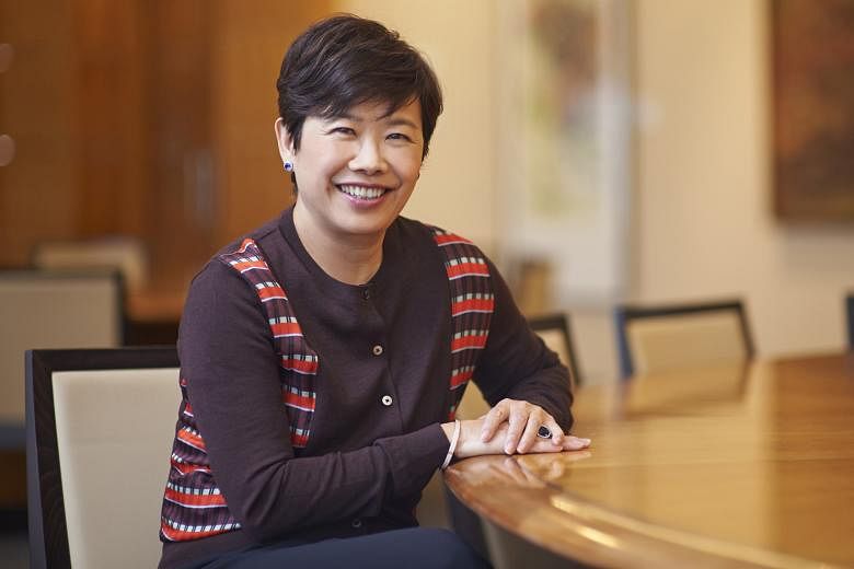 Ms Low sees technology disruptions and shifts in customer behaviour as Singtel's biggest challenges.