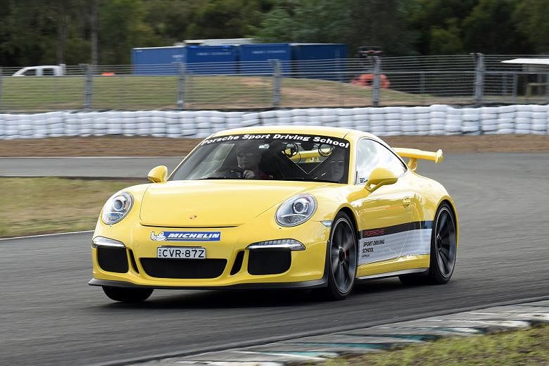 Drive the 911 GT3, Porsche's street-legal racing machine, at Australia's Porsche Sport Driving School.