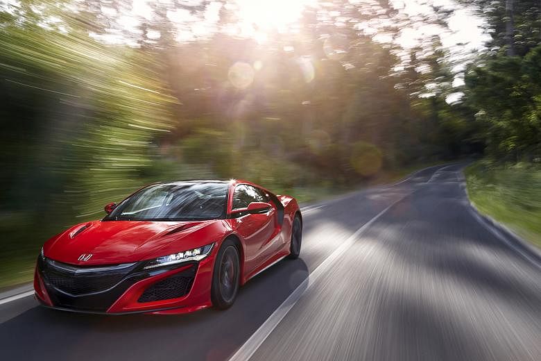 The Honda NSX is among the quickest production cars from zero to 200kmh today.