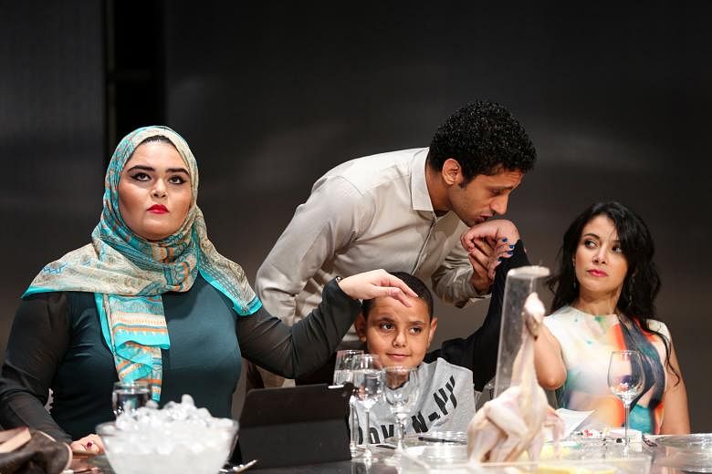 The Last Supper's (from left) Nanda Mohammad, Ahmed Farag, Mohamed Hatem and Marwa Tharwat.