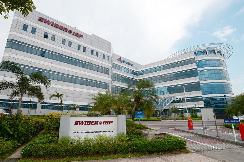 The claims against oil services firm Swiber holdings (left) have ballooned in recent weeks, skyrocketing from just US$25.9 million (S$35.3 million) last month, when the company sought to be put under judicial management.
