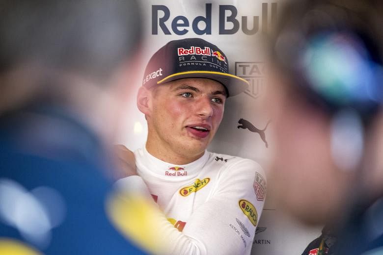 Red Bull's Max Verstappen (left) has been criticised by Ferrari drivers Kimi Raikkonen and Sebastian Vettel after their three-car collision at Spa.