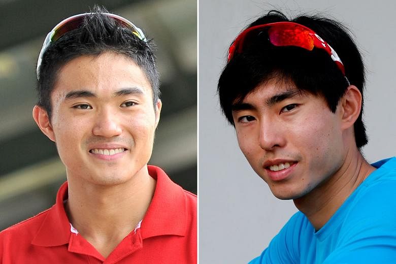 Mok Ying Ren (left) clocked a time of 1hr 7min 8sec in Arizona in January, while Soh Rui Yong ran 1:07:21 in San Jose last year.