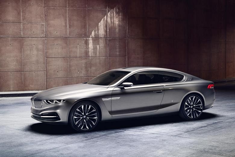 Could the anticipated 7-series coupe be based on the Gran Lusso concept (left)?