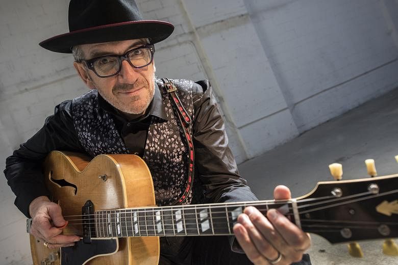 English singer- songwriter Elvis Costello challenges himself to find new ways to express his songs.