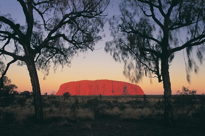 Visit Uluru on Contiki's six-day Rock and Red tour to the Northern Territory in Australia.