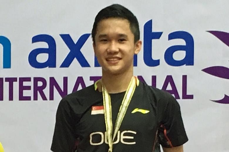 Ryan Ng, 18, hopes to fill the void left by recently retired Derek Wong, Singapore's top men's singles shuttler.