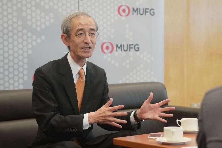 Mr Hirano says Bank of Tokyo- Mitsubishi UFJ is looking to the region to broaden its international exposure.