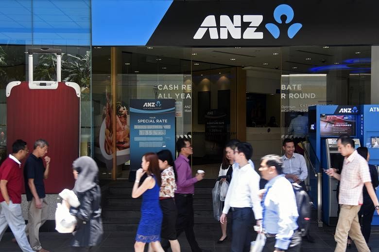 ANZ says it has almost 1,900 staff working in Singapore, down from about 2,200 a year ago, but the reduction was largely achieved through natural attrition.