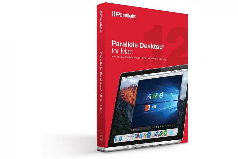 The Parallels Toolbox (above) helps to simplify everyday tasks on the Mac. It comes bundled with the new Parallels Desktop 12 (below).