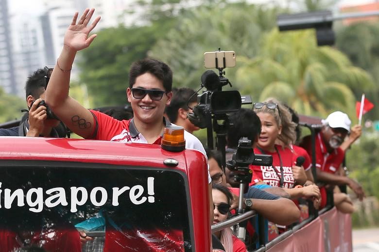 Joseph Schooling will be back in Singapore on Nov 22 to take part in a golf fund-raising event organised by the Singapore Swimming Association.