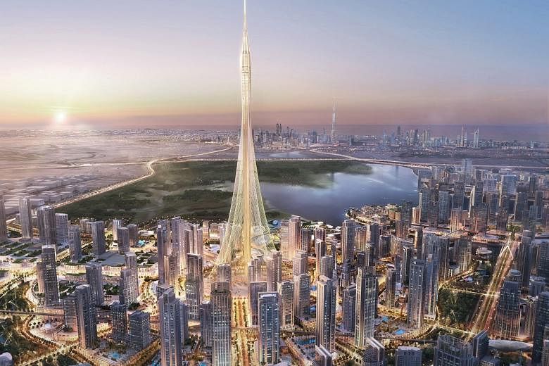 Dubai began construction work on Monday on a tower that will stand higher than its Burj Khalifa, which stands at 828m and is currently the world's tallest skyscraper. The building - simply named The Tower - "will be the world's tallest tower when com