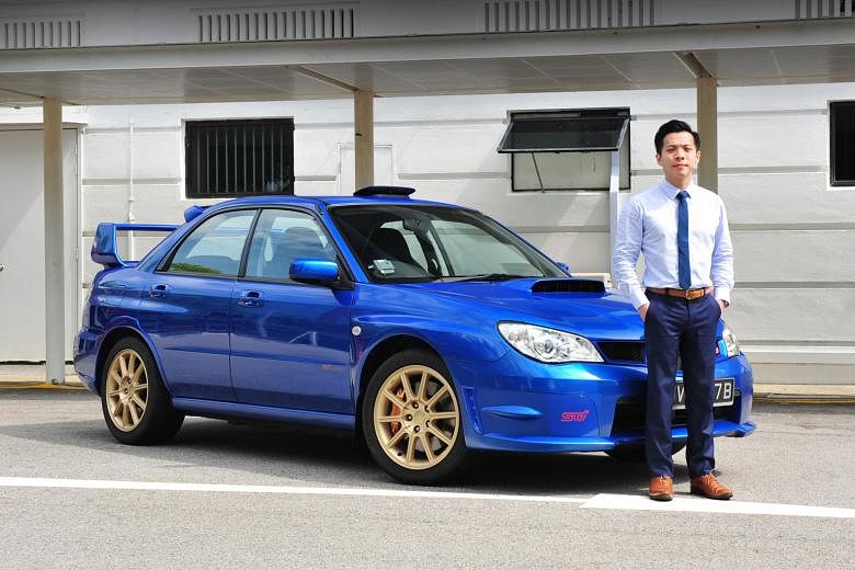 Mr Errol Lim drives his Subaru Impreza WRX STI Spec C only on weekends and has clocked just a little more than 36,000km in six years.
