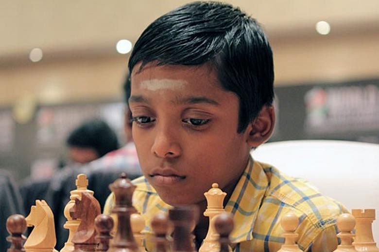 Eleven-year-old Rameshbabu Praggnanandhaa is being tipped by chess observers to become the youngest grandmaster. The Chennai prodigy is the youngest international master.