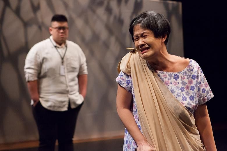 Andrew Marko and Karen Tan in The Greatest Love Of All, one of four plays in State Of Mind.