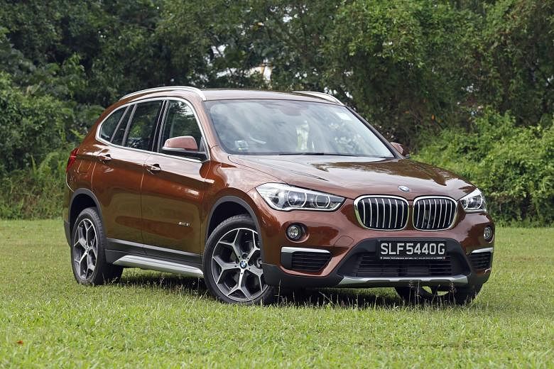 The BMW X1 sDrive18i is almost wagon-like in its load- carrying capacity.