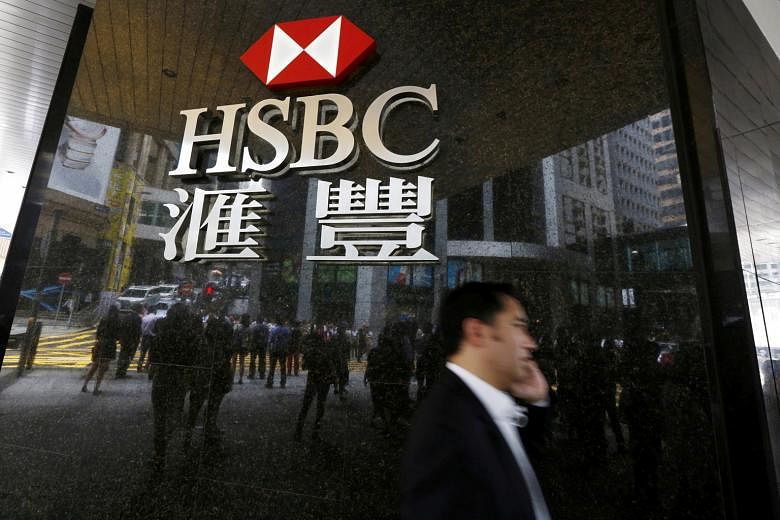 HSBC's core capital ratio, a key measure of financial strength, rose to 13.9 per cent at the end of the September quarter from 12.1 per cent at end-June.