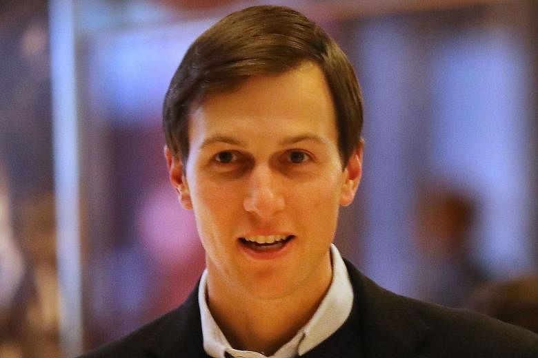 Mr Kushner, the son-in-law of Mr Trump, may be made a special envoy to broker peace in the Middle East.