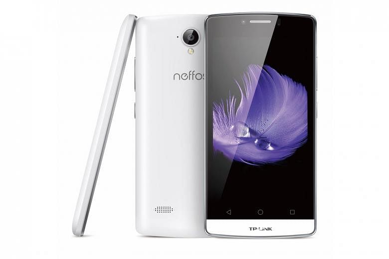 The Neffos C5L is TP-Link's most basic phone, with 1GB of RAM and 8GB of internal storage.