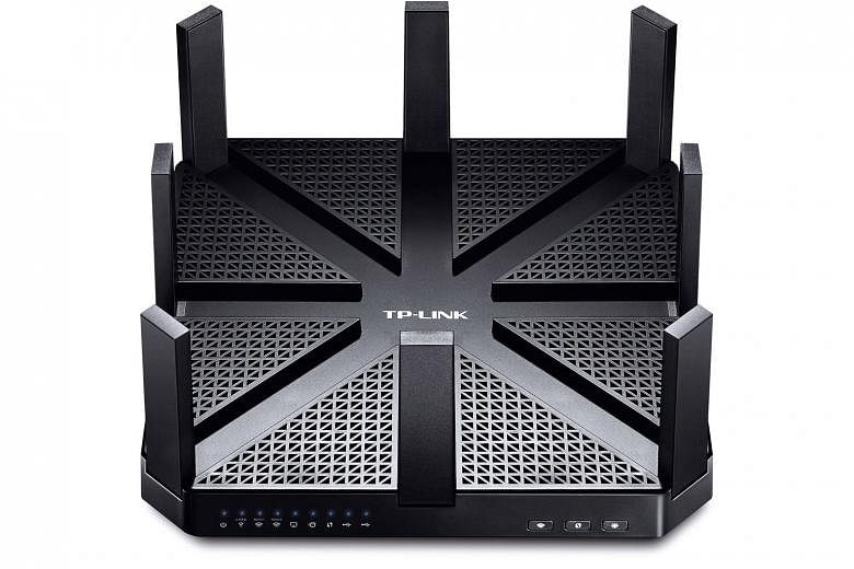 The Archer C5400 router provides an aggregate speed of around 5,400Mbps.