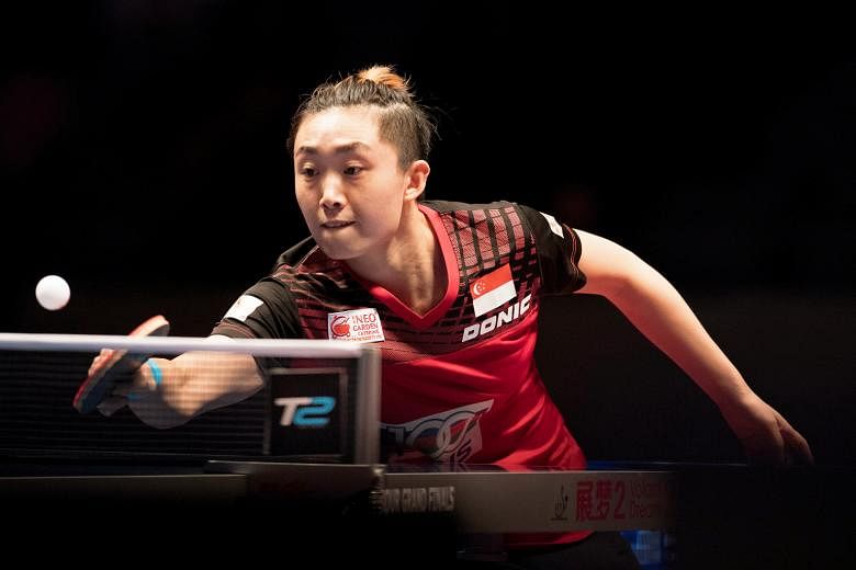 Though seeded fourth, Feng Tianwei could not clear the first hurdle at the International Table Tennis Federation World Tour Grand Finals, losing to 16-year-old Japanese World Cup winner Miu Hirano.