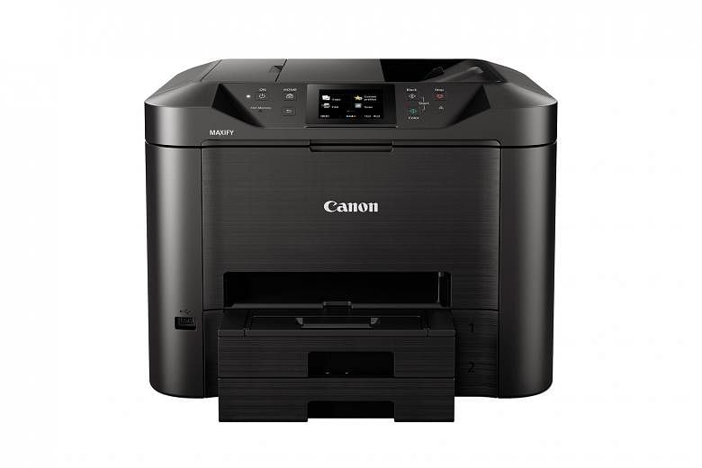The Canon MB5470 produced excellent printouts, with sharp crisp text and good-looking images, during tests.
