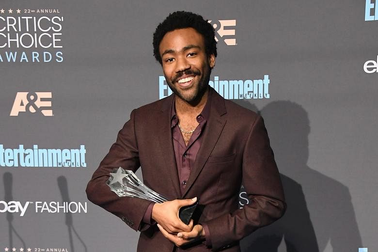 Donald Glover, aka Childish Gambino, is a multi-faceted entertainer, recently winning Best Actor in a Comedy Series for Atlanta at the Critics' Choice Awards in California.