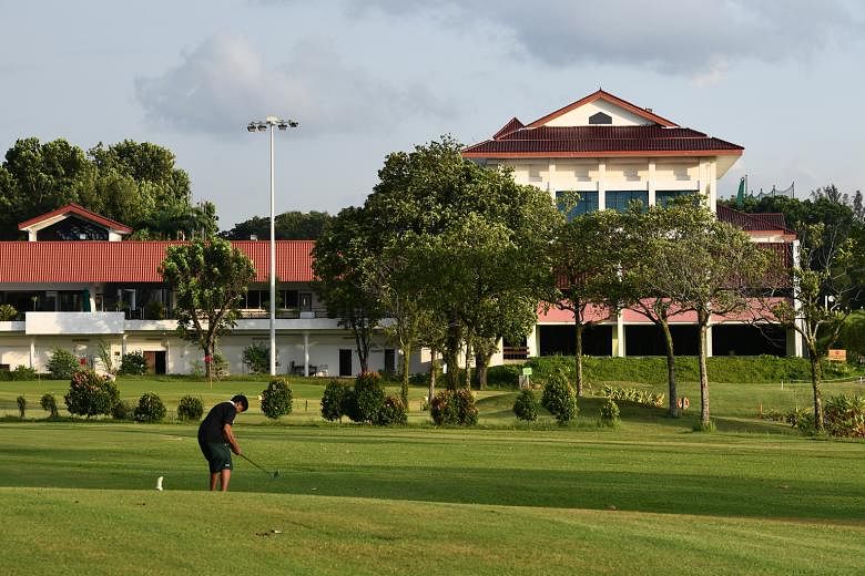Singapore golfers, it's time to say "bye bye, birdie". The game is played by about 36,000 here, or less than 1 per cent of the population. With land owned by clubs like Jurong Country Club (pictured) slated to be acquired by the Government, the days 