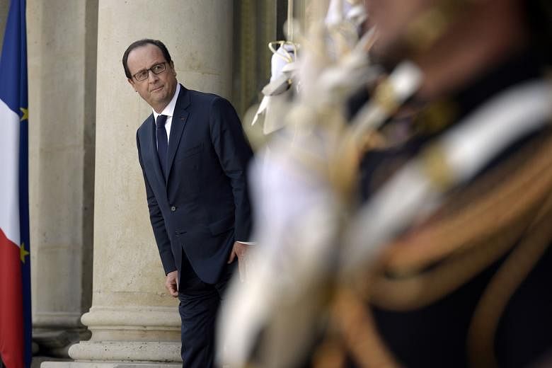 Mr Francois Hollande is not seeking a second term as president of France.