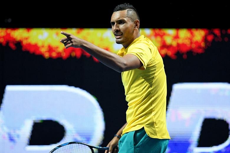 Nick Kyrgios has vowed to fight through a knee injury at next week's Australian Open. The world No. 14 is the host nation's best bet to break its 41-year men's title drought in Melbourne.