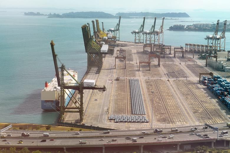 Tanjong Pagar Terminal is the oldest of PSA Corp's container terminals in Singapore, but its yard is not deep enough to service the mega-vessels that are increasingly being used today, says an industry watcher. The new Tuas facility, however, will be