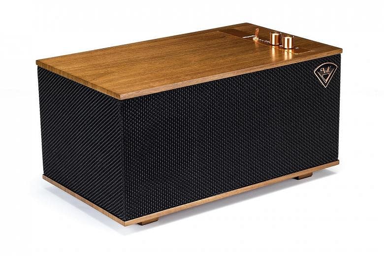 Music quality is powerful and top-notch. The Three's wooden enclosure brings a warm, resonant body to music tracks, breathing life into tracks.