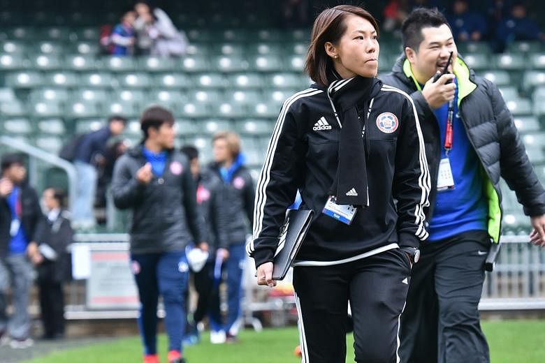 Coach Chan Yuen Ting is the first woman in the world to lead a football club to a top-tier league championship. Eastern ended their 21-year wait for the league title last April.