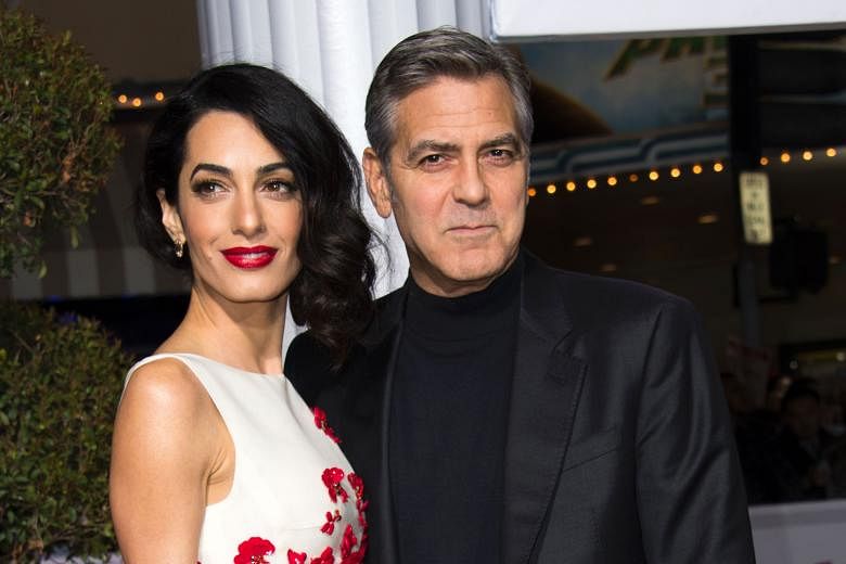 George Clooney and his wife Amal are expecting twins due in June.