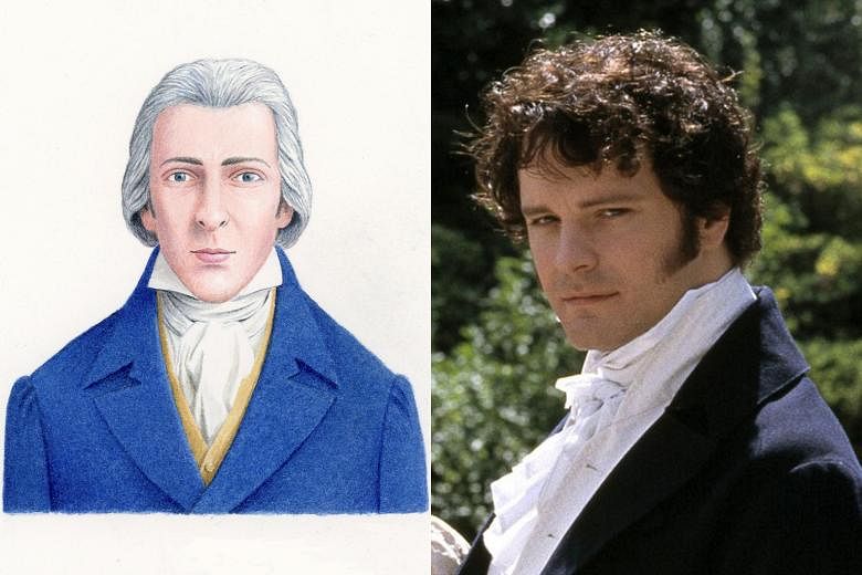 Colin Firth (left) played Mr Darcy, the much-fantasised romantic hero of Jane Austen's novel Pride And Prejudice, to steamy perfection in a 1995 television adaptation of the book. But a new study, published on Thursday, gave Mr Darcy an unflattering 