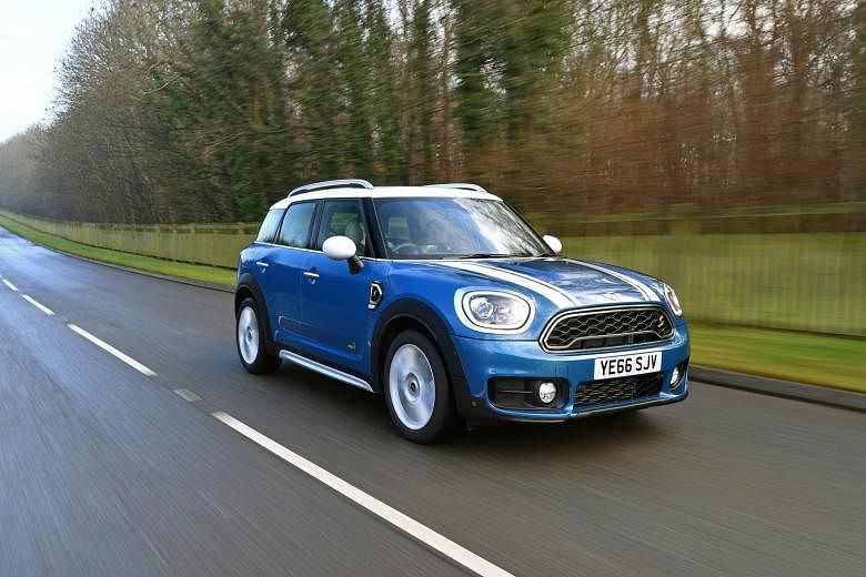 The Mini Countryman Cooper S All4 is a full five-door, five-seater crossover.
