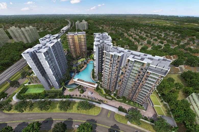 The average price of the 720-unit Grandeur Park Residences is about $1,350 per square foot. Its location near Tanah Merah MRT station proved to be one of the key draws of the development.