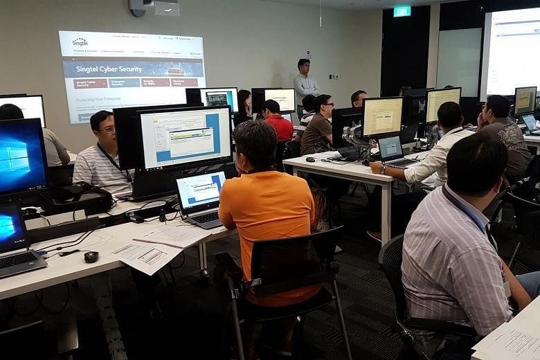 The Singtel Cyber Security Institute trains technical professionals and management personnel to better handle cyber breaches.