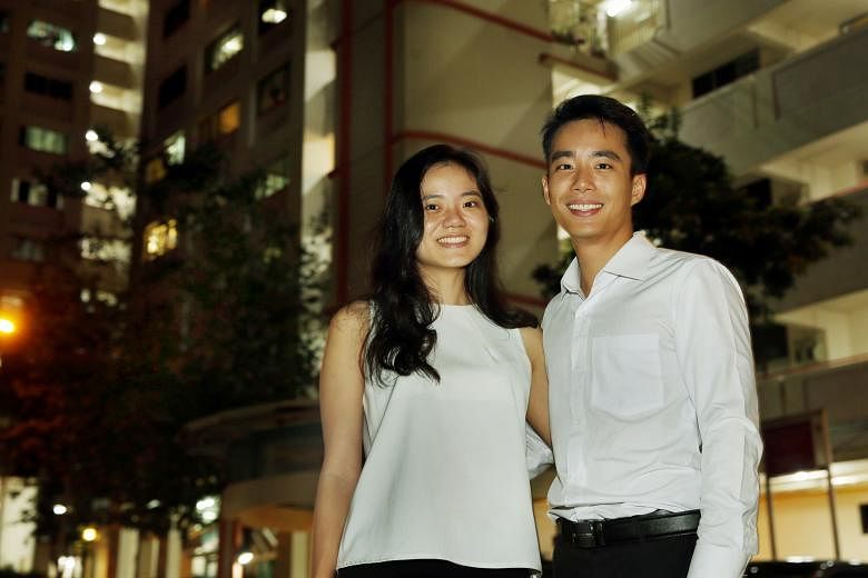 Mr Zhuang and Ms Soh welcomed the news of the higher subsidies yesterday. The trainee lawyers will wed in December and are looking for a four-room flat in Bishan. Industry watchers said the increased CPF Housing Grant would make resale flats more aff