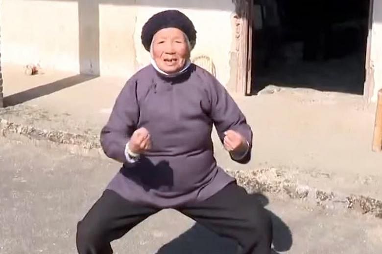 Since photos and videos of 94-year-old Madam Zhang practising gongfu went viral in China, she has become a social media sensation. She once took down two robbers and scared off the third.