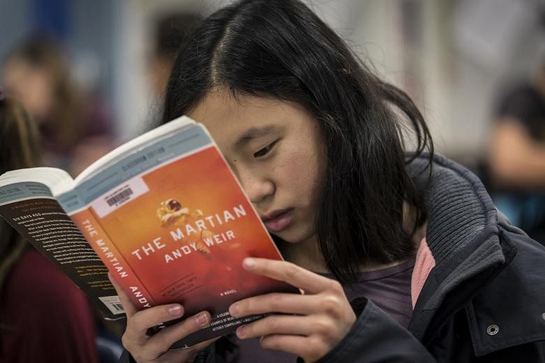 Some science teachers in the United States are using a new edition of Andy Weir's sci-fi thriller, The Martian - which comes without profanity - to teach the subject.