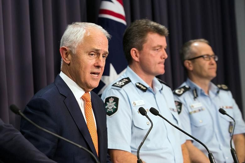 PM Turnbull, at a press conference yesterday, said the arrest highlights Islamist extremism is "not limited to our major cities".